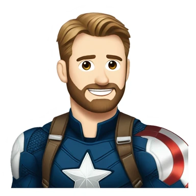 chris evans captain america  sticker