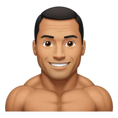 The rock l’acteur sticker