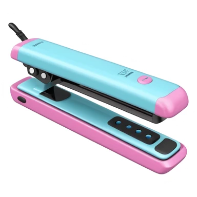 Cute Hair straightner different design, varous color sticker