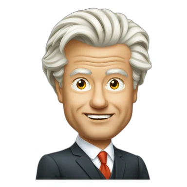 Geert wilders from pvv sticker