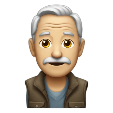 Dirty old man sticker