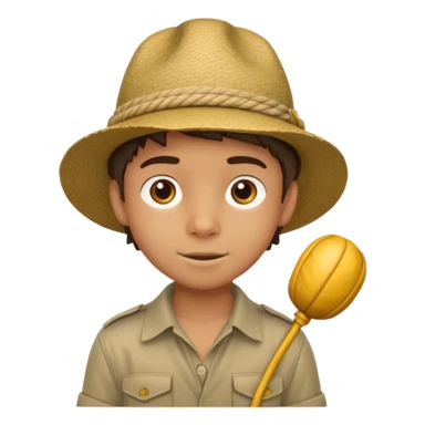 Boy + rope,Jungle Explorers. sticker