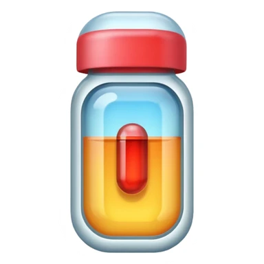 a capsule medicine sticker