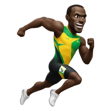 Usain bolt sticker