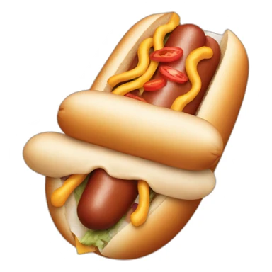 I think you should leave hot dog sticker