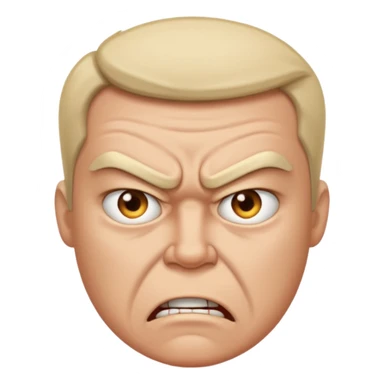 person saying slurs sticker