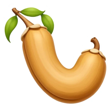 Make single simple Cashew dryfruit no leave  sticker