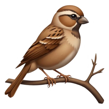 Sparrow sticker