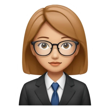 i need an image of a japanese woman analyst sticker