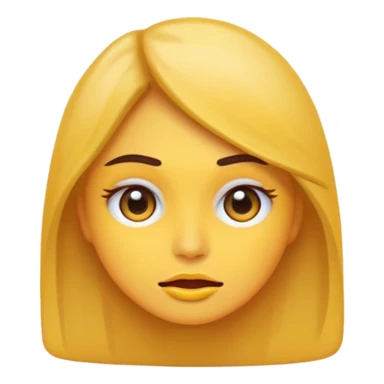 Emoji de una chica muy molesta, ceño fruncido, ojos enojados, brazos cruzados o puños apretados, expresión de frustración intensa, estilo emoji moderno y minimalista, colores planos, fondo transparente. sticker