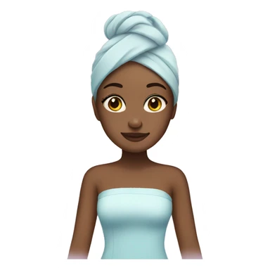 girl spa day sticker