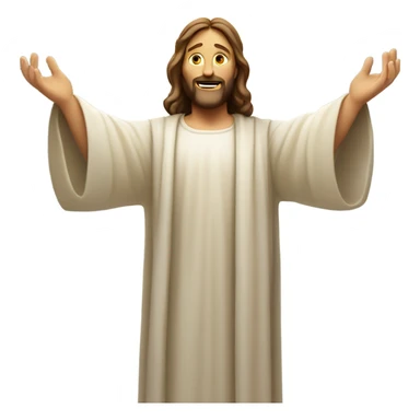 Touchdown Jesus  sticker