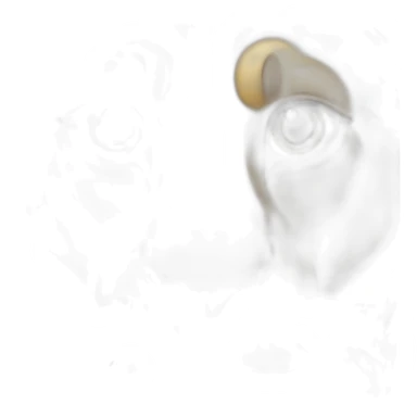 Heart on lion eyes sticker