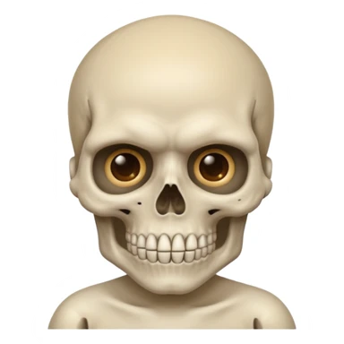 Use the normal like skull emoji and combine it with the normal pregnant man emoji sticker