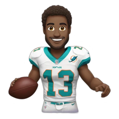 Miami Dolphins sticker