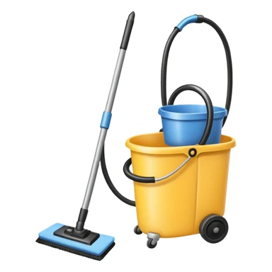 cleaning equipments sticker