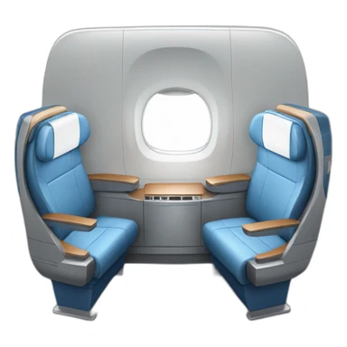 business class seat sticker