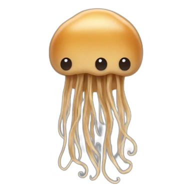 Peanut butter jellyfish sticker