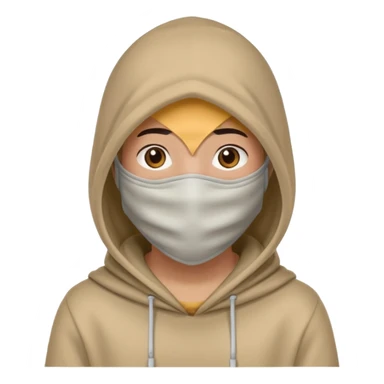 rapperokhăn trùm mặt sticker