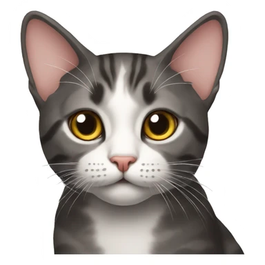 a cat gigachad sticker