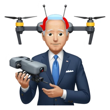biden drone sticker