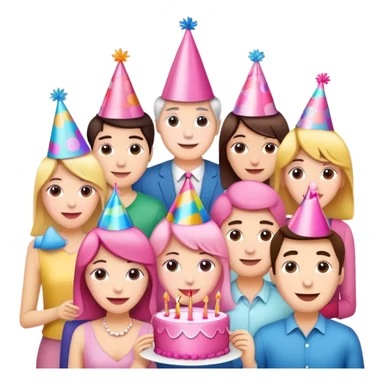 30th birthday pink celebration sticker