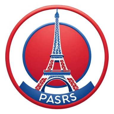 create a PSG Club logo emoji sticker