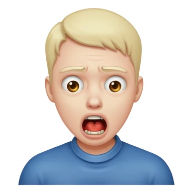 Choking myself emoji sticker