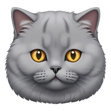 British shorthair cat sticker