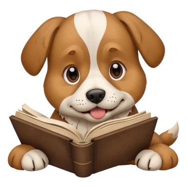 Dog eat homework sticker