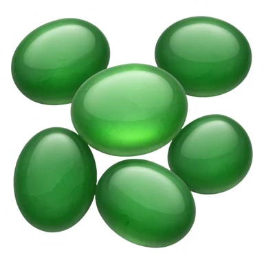 jade stone sticker