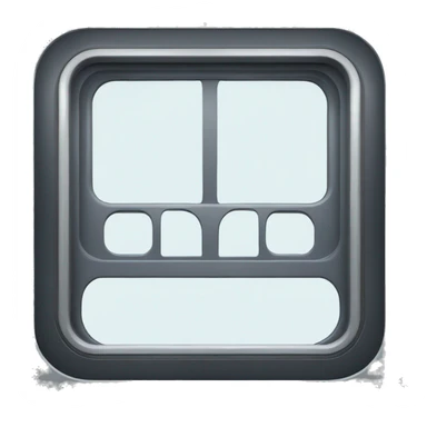 train cockpit rails window sticker