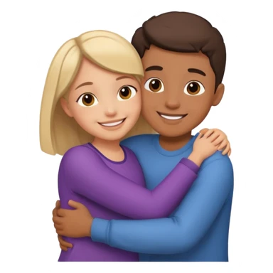 Love mod boy and girl sticker