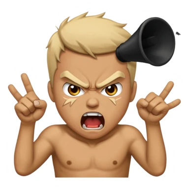 Asim crashes the car, throwing something over Ran's head; she gets angry at him  sticker