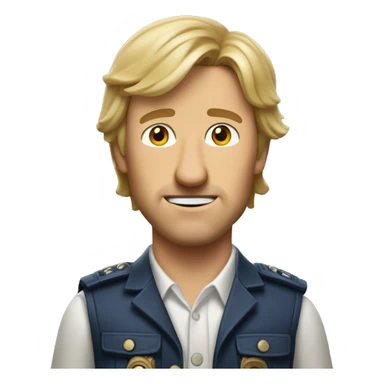 Jedediah Owen Wilson from night at the museum  sticker