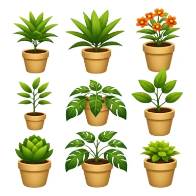plants cultures. Transparent background sticker