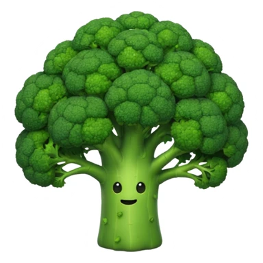 Spiritual ninja broccoli colony sticker
