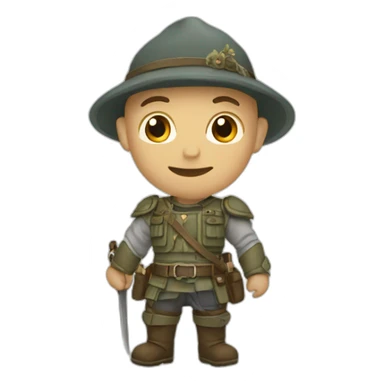 Garde à vous sticker