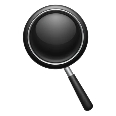 black search icon sticker