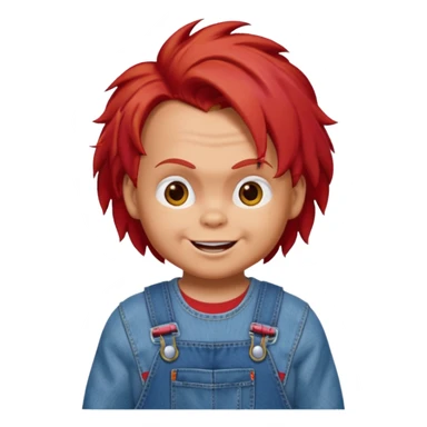 AnjaneyaUn emojin de chuky sticker