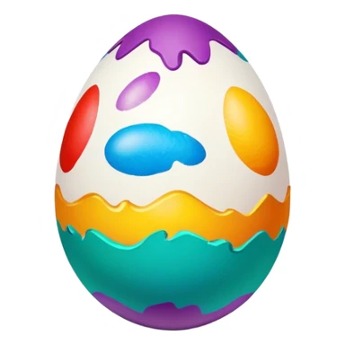 Pâques oeuf sticker