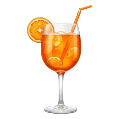 aperol spritz with text sticker