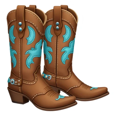 cowgirl boots cute sticker