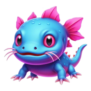 Axolotl gaming sticker