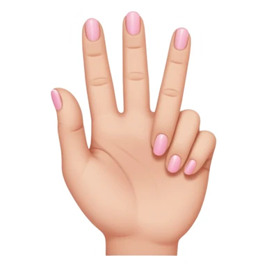 close little finger of this icon: 🤟 sticker