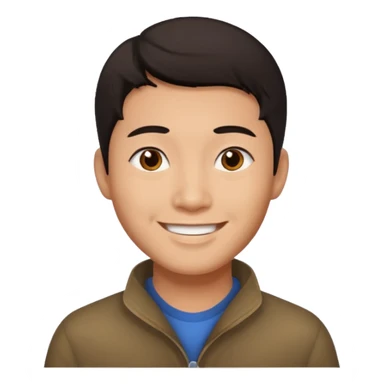 create a chinese man  sticker