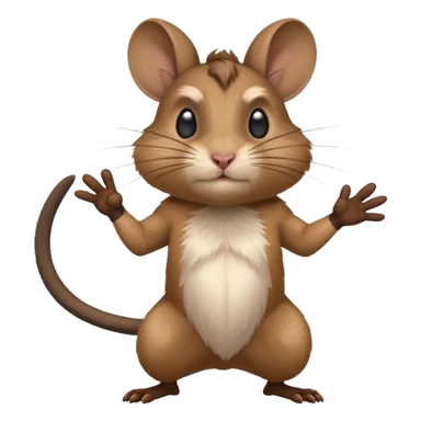 Degu playing brawlstars sticker