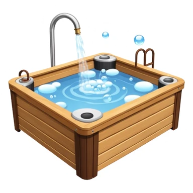 outdoor hot tub sticker