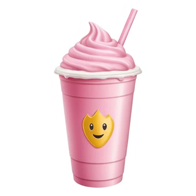 erdbeer milchshake mcdonalds sticker