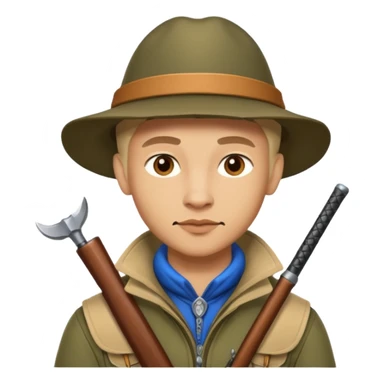 Un chasseur alpin français  sticker